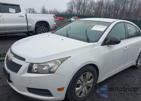 2012 Chevrolet Cruze Ls из США, поврежденный, VIN 1G1PC5SH8C7299263
